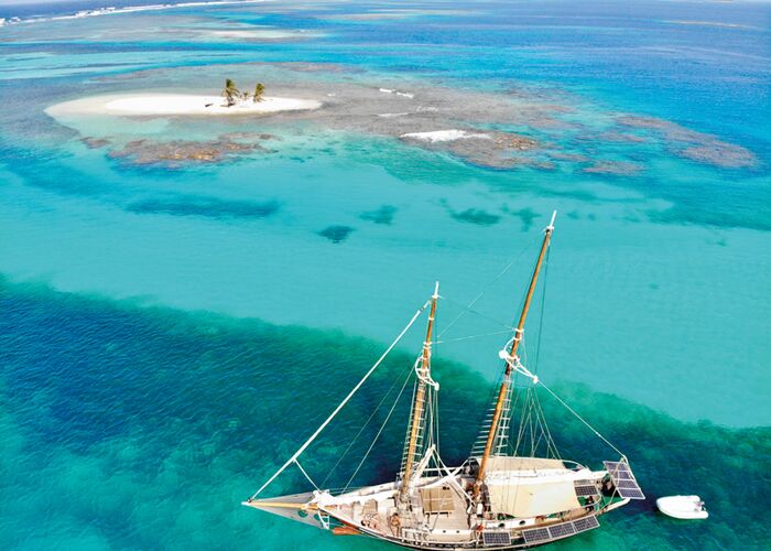 Mit der Segelyacht bei den San Blas Inseln