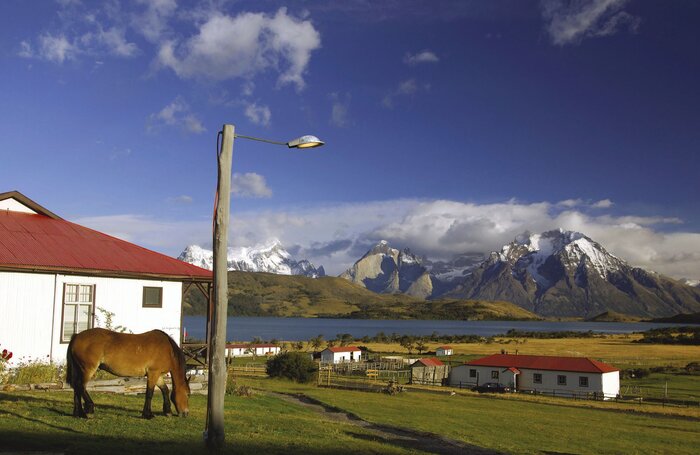 Die Berge des Torres del Paine-Nationalparks