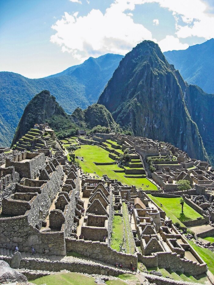 Blick auf Machu Picchu