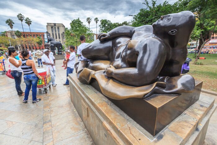 Plaza Botero in Medellin