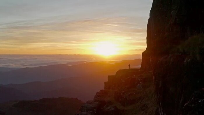 Abendstimmung am Yunga-Pampa-Trek