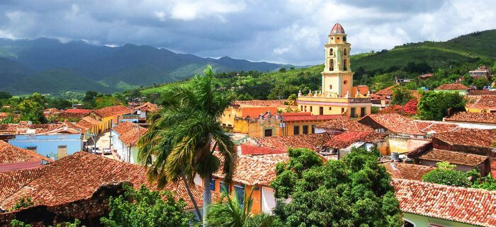 Blick über Trinidad