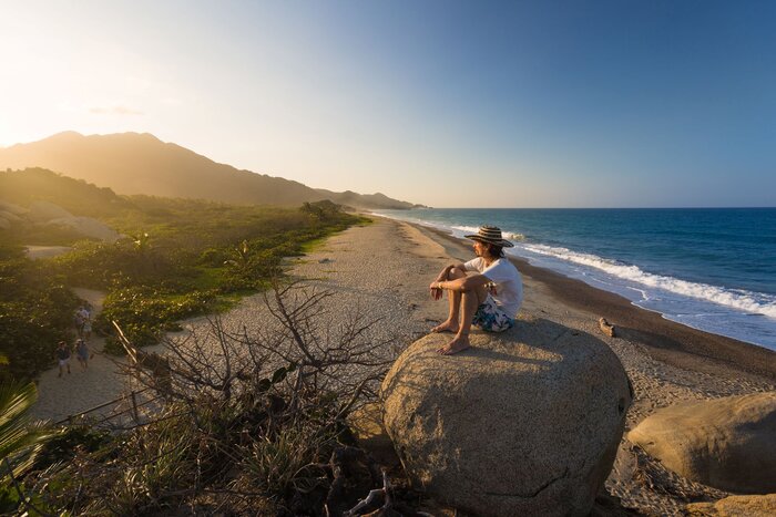 Herrliche Aussicht im Tayrona Park