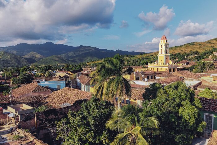 Aussicht auf Trinidad