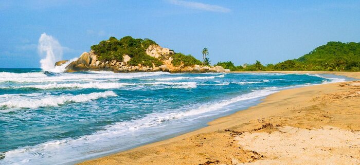 Strand in Tayrona