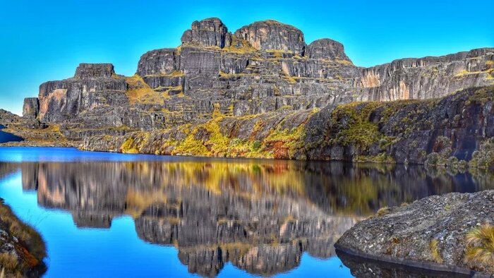 Bergsee am Yunga-Pampa-Trek