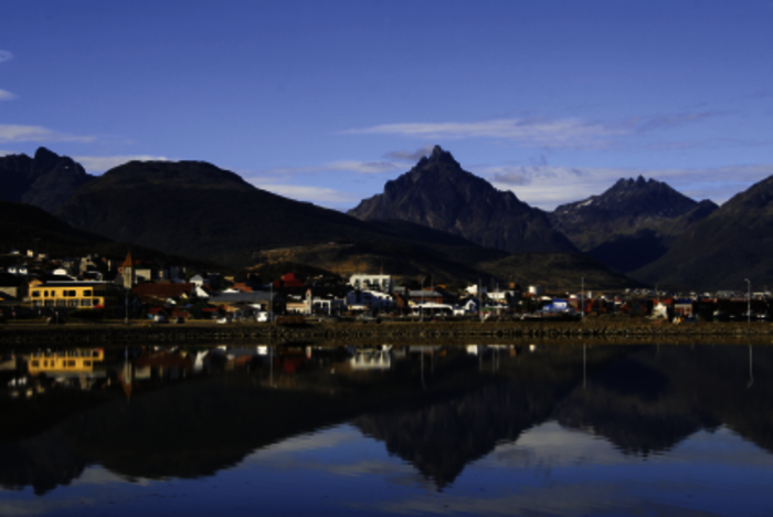 Blick auf Ushuaia