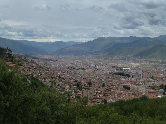 Blick über Cusco