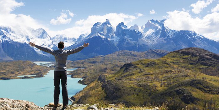 Ausblick im Torres del Paine