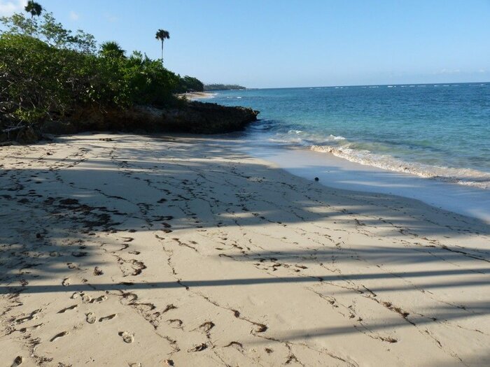 Menschenleerer Strand