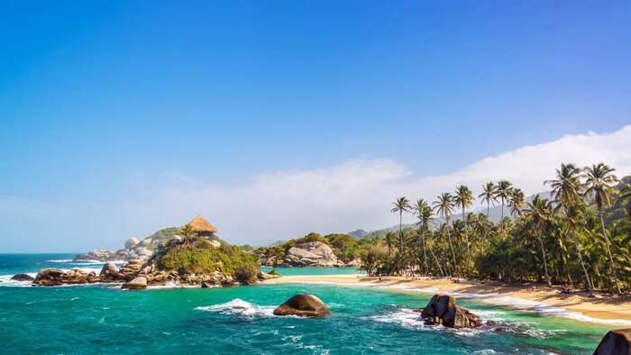 Strand im Tayrona Nationalpark