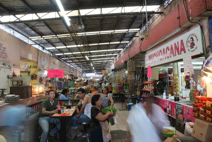 Marktbesuch in Merida