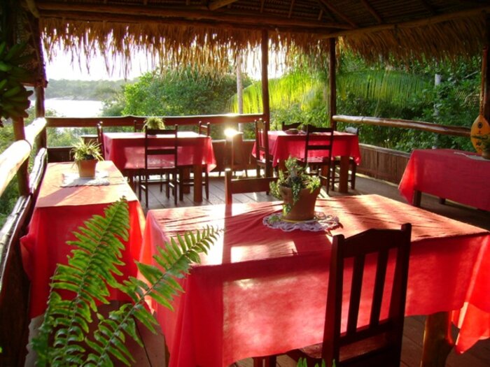 Restaurant der Lodge