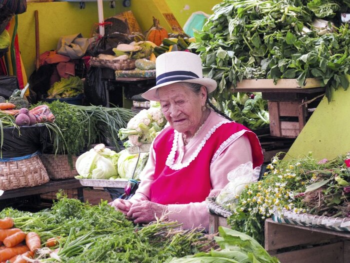 Gemüsemarkt in Cuenca (Luisa Ceron)