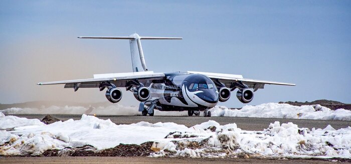 Sie überfliegen bequem die Drake-Passage