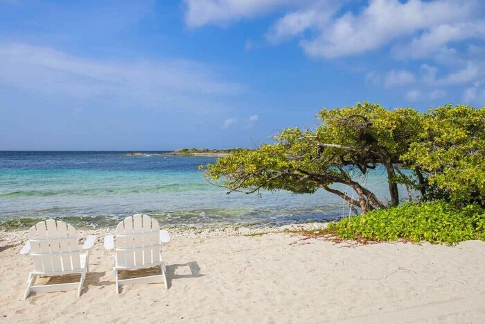 Santa Barbara-Strand auf Curaçao